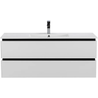 Тумба под раковину Cezares PLANE-1200-2C-SO-BL Bianco Lucido