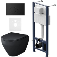 Комплект унитаза с инсталляцией Am.Pm Spirit V2.0 FlashClean IS49038.701700MB