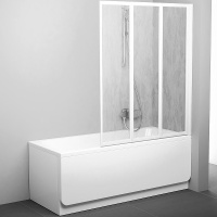 Шторка на ванну Ravak Behappy VS3 115 795S010041