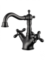 Смеситель для раковины WONZON & WOGHAND RETRO, темный графит WW-88139020-BGM Смеситель для раковины WONZON & WOGHAND RETRO, темный графит WW-88139020-BGM