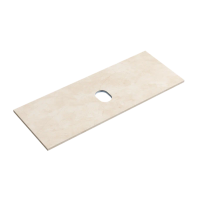 Столешница для ванной комнаты SANCOS 1200х460, цвет kreman,  TT120A2