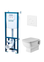 Комплект унитаза с инсталляцией Santek Нео 1WH501572