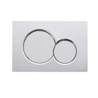 Кнопка смыва для инсталляции механическая WONZON & WOGHAND, хром WW-IB232-CR