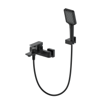 Смеситель для ванны с душем Oliveeka D OL-639003A-MB, черный матовый