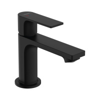 Смеситель для раковины Hansgrohe Rebris E 72554670 матовый черный