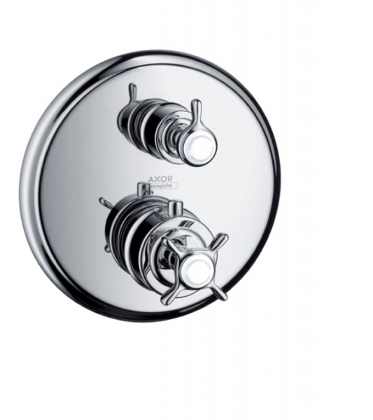 Термостат с запорным/переключающим вентилем AXOR Montreux 16820820
