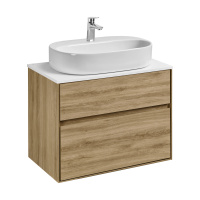 Тумба с раковиной Aquaton Либерти 75 1A2795K5LY010