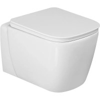 Подвесной унитаз безободковый смыв торнадо Oliveeka OL-G1, с сиденьем микролифт