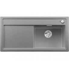 Мойка кухонная Blanco Zenar XL 6 S (чаша слева) Silgranit PuraDur (алюметаллик), 523976
