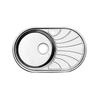 Кухонная мойка, нержавеющая сталь iddis suno SUN77SLi77, сталь