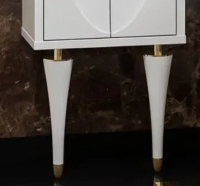 Ножки для мебели Opadiris Ибица 00-00003610 белый/золото