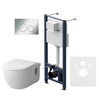 Комплект унитаза с инсталляцией Am.Pm Like IS49051.801701