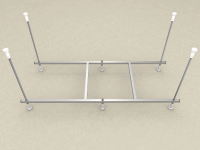 Сборный каркас для ванны Aquatek Ника 160 KAR-0000032