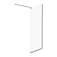 Душевая перегородка 80 см Am.Pm X-Joy W84WI-80-F1-BTE черный