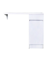 Тумба напольная с правой раковиной 100 см под стиральную машину Orange Sistema STK-40TUW+RAR белый