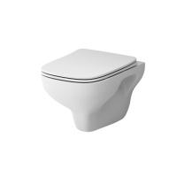 Подвесной унитаз безободковый с сиденьем микролифт Am.Pm X-Joy C85A1702SC