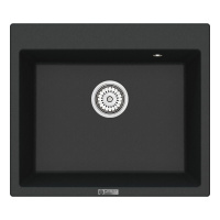 Мойка кухонная Point Бинга 60 PN3003B, черный
