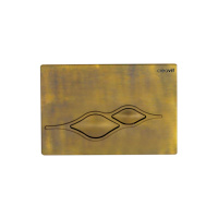 Клавиша смыва Creavit UFO GP1007.00 бронза