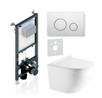 Комплект 3в1 Koller Pool Alcora ST 1200+TWIN  White+ROUND