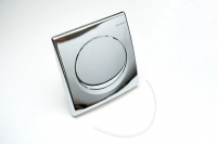 Смывная клавиша Geberit Samba, для системы пневматического управления смывом писсуара: Матовый хром, Пластик 241.319.46.1