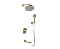 Комплект для душа с изливом Bronze de Luxe Scandi 14582BR Комплект для душа с изливом Bronze de Luxe Scandi 14582BR