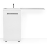 Тумба под раковину Raval Forte, 110  лев. For.01.110.L/N/W