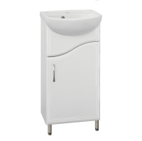 Тумба под раковину напольная Style Line Эко Волна 45 ЛС-00000094 белый