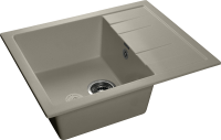 Кухонная мойка GranFest Quadro 650L, Q-650L топаз