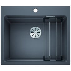 Мойка кухонная Blanco Etagon 6 Silgranit PuraDur (темная скала), 524540