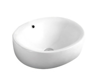 Раковина керамическая накладная (42x49) Art&Max AM5306-W белый