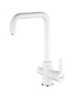 Смеситель для кухни с подключением к фильтру  Paulmark Logas Lo213021-431TW
