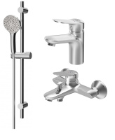 Набор смесителей 3 в 1 Am.Pm Sunny F40985C00 Набор смесителей 3 в 1 Am.Pm Sunny F40985C00