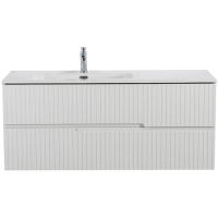 Тумба под раковину Cezares DUET-N-1200-2C-SO-BL-L Bianco Lucido