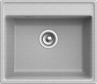 Кухонная мойка GranFest Vertex 580, V-580 серый