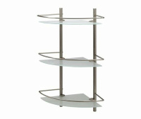 Полка стеклянная тройная  WasserKRAFT K-3733