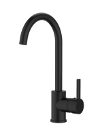 Смеситель для кухни однорычажный полимерный OneLife P04-001b черный