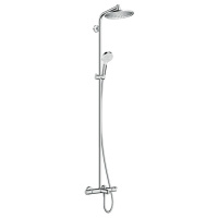 Душевая система с термостатом для ванны Hansgrohe Crometta S 240 1jet Showerpipe 27320000 хром