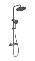 Душевая система с термостатом WONZON & WOGHAND NEO, темный графит WW-B3035-A1-BGG