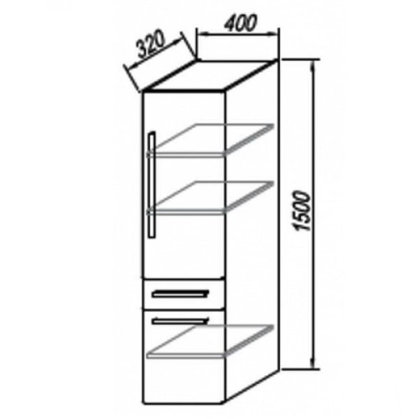 Шкаф Kolpa San UMA A 1501