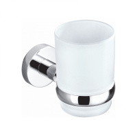 Стакан для зубных щеток с держателем WONZON & WOGHAND EASY, хром WW-8121