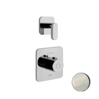 Смеситель для душа встраиваемый с термостатом Webert Living LV971302345, никель