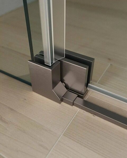 Душевой уголок (90х80) CEZARES SLIDER SLIDER-AH-1-80-90/100-C-GM