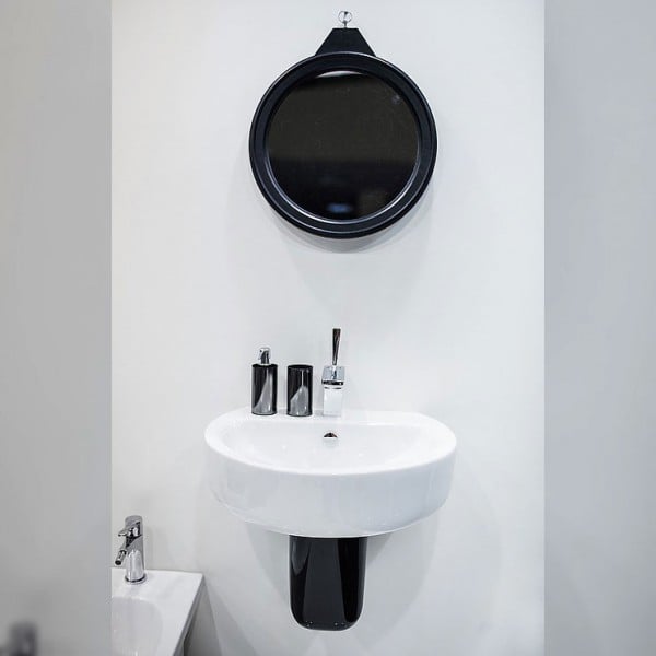 Полупьедестал Sanita Luxe Best Color Black BSTSLSP02