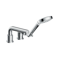 Смеситель на борт ванны на 3 отверстия Hansgrohe Talis S 72416000 хром
