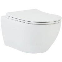 Подвесной безободковый унитаз с сиденьем микролифт beWash Bogen 88393201