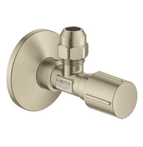 Угловой вентиль 1/2″ Grohe 22037 EN0 (22037EN0) никель матовый