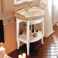 Тумба без раковины Kerasan Retro 735030 белый матовый