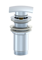 Донный клапан для раковины  WONZON & WOGHAND, хром WW-88SS08-CR