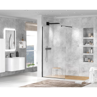 Душевая перегородка 80 см CEZARES LIBERTA LIBERTA-L-1-80-C-NERO