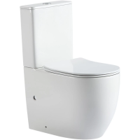 Унитаз ABBER Bequem AC1110T компакт белый, безободковый торнадо